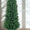 Slim 6.5ft Pencil Artificial Christmas Tree with Realistic PVC Needles and Metal Stand